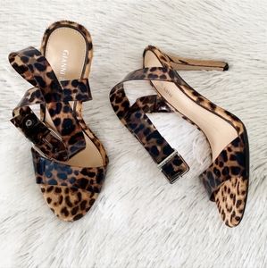 EUC!!! | Gianni Bini | Calf Hair | High Heel | Sandals | Size 8.